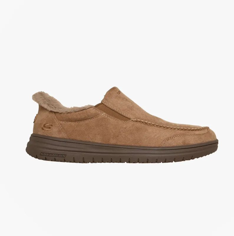 Skechers 205606/TAN MURETTE - SCOFIELD Mens Outdoor Slippers Tan sold by Shuperb