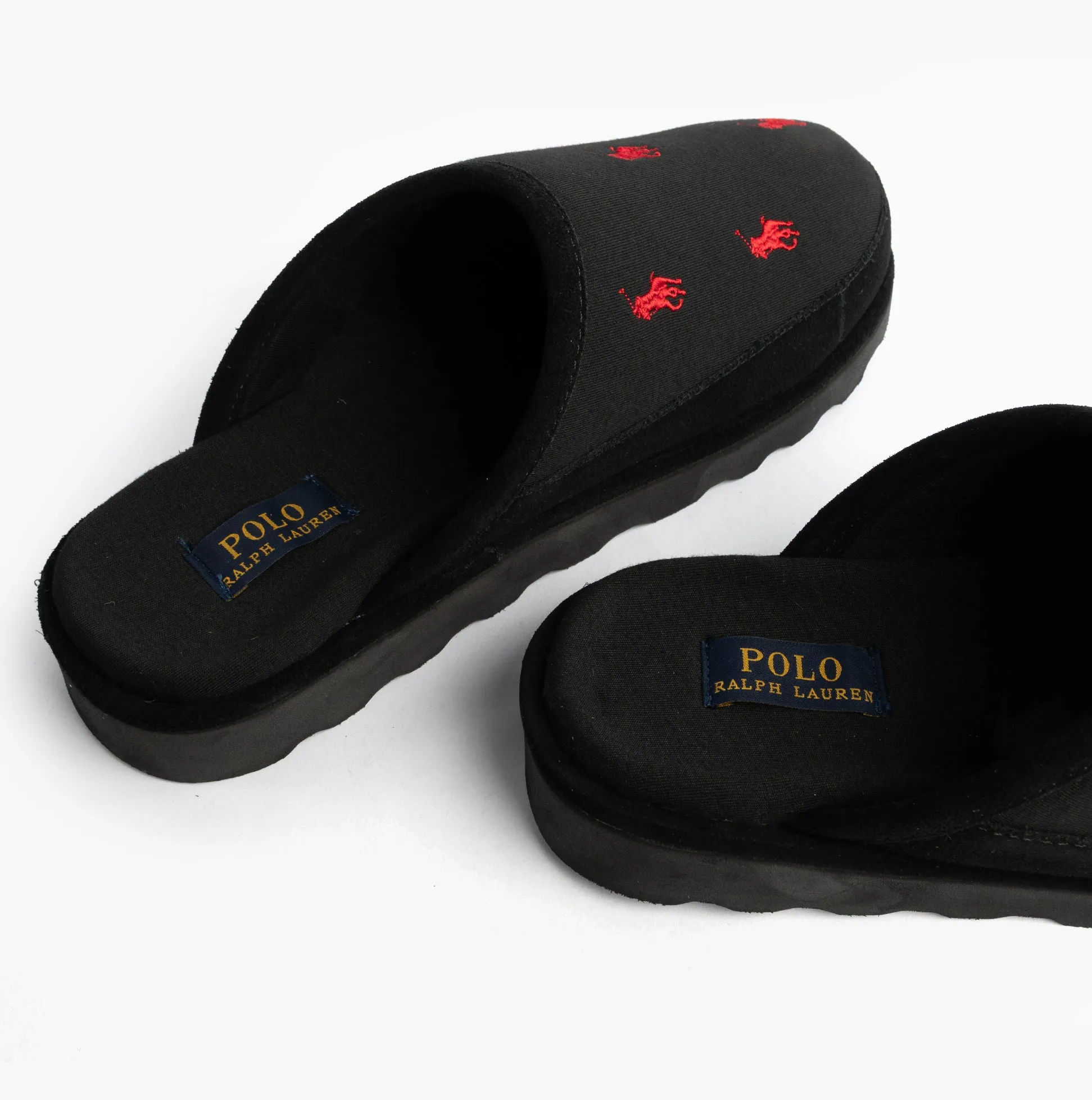 Polo Ralph Lauren READE Suede-Trim Polo Pony Scuff Mule Slipper sold by Shuperb product image thumbnail 5