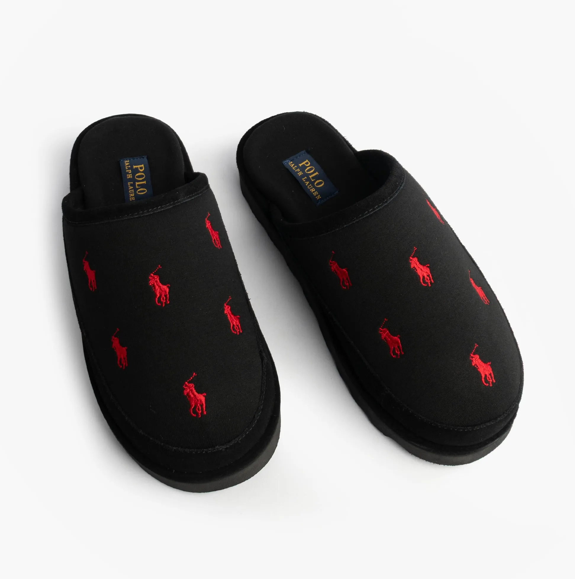 Polo Ralph Lauren READE Suede-Trim Polo Pony Scuff Mule Slipper sold by Shuperb product image thumbnail 2