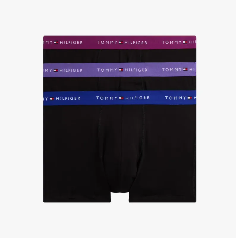Tommy Hilfiger Tommy Hilfiger UM0UM02763 3 PACK WB TRUNK Mens Trunks Multicoloured made by Tommy Hilfiger