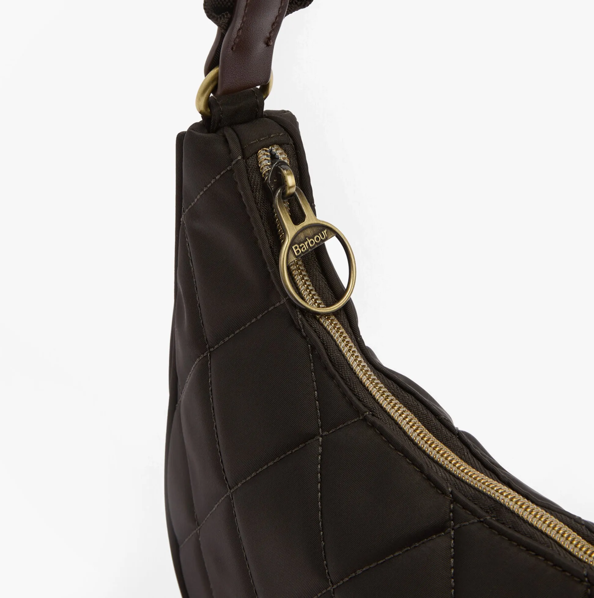 Barbour QUILTED SLING Womens Shoulder Bag Olive sold by Shuperb product image thumbnail 5