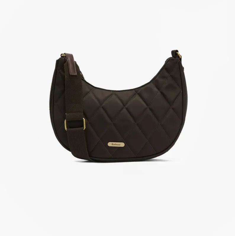 Barbour QUILTED SLING Womens Shoulder Bag Olive made by Barbour