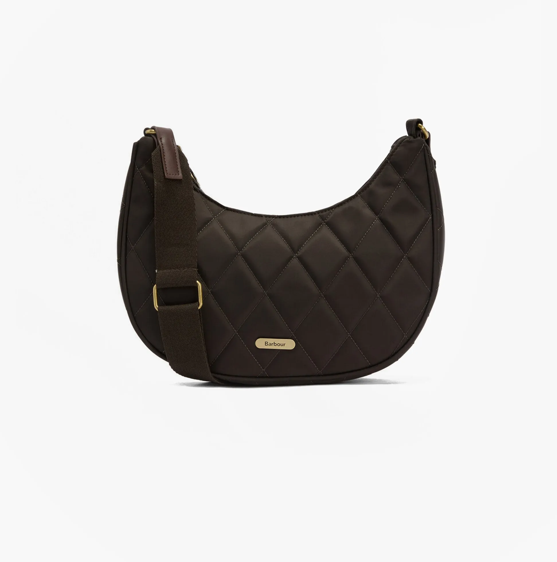 Barbour QUILTED SLING Womens Shoulder Bag Olive sold by Shuperb