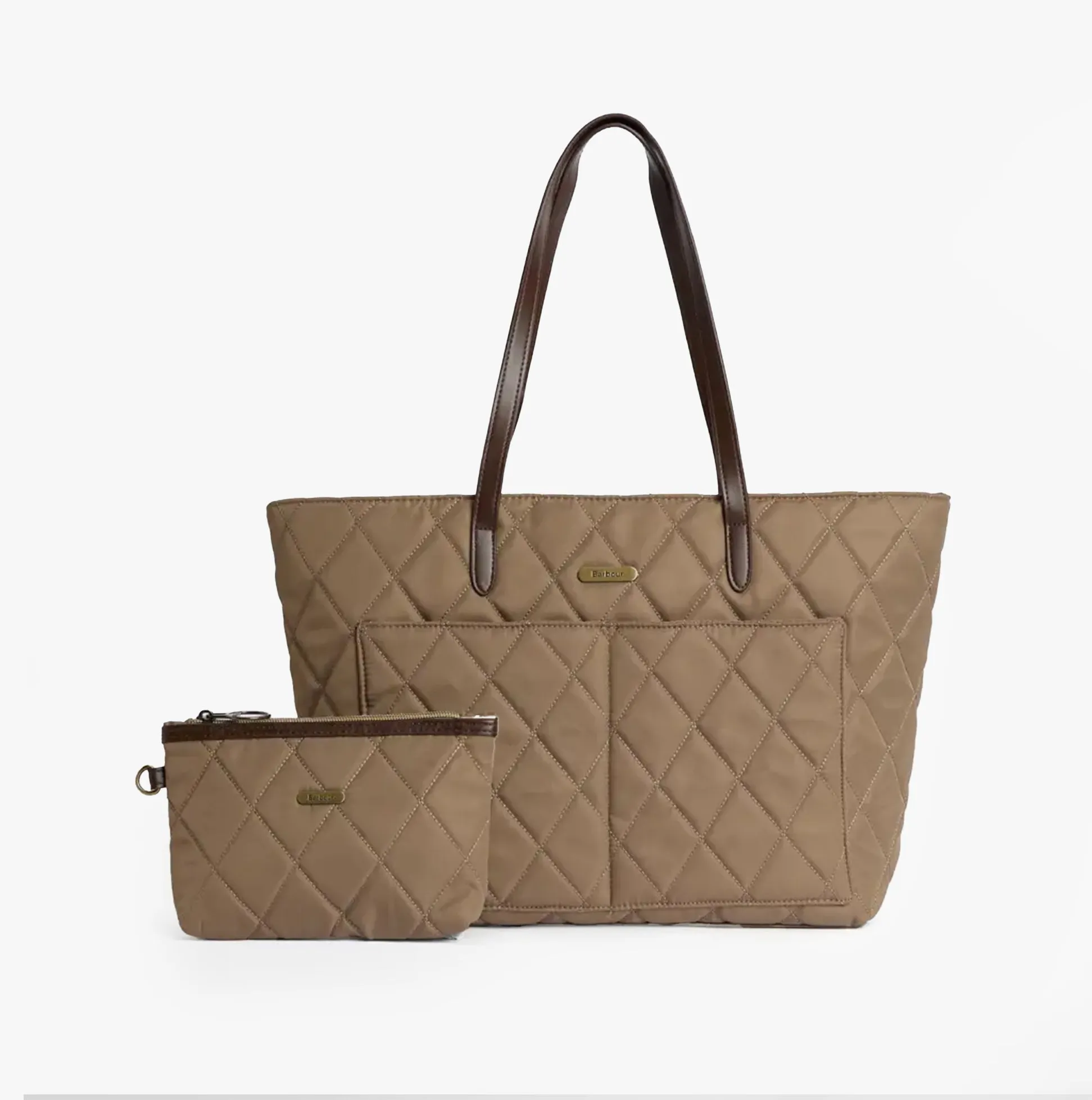 Barbour QUILTED Womens Tote Bag & Purse Sand sold by Shuperb