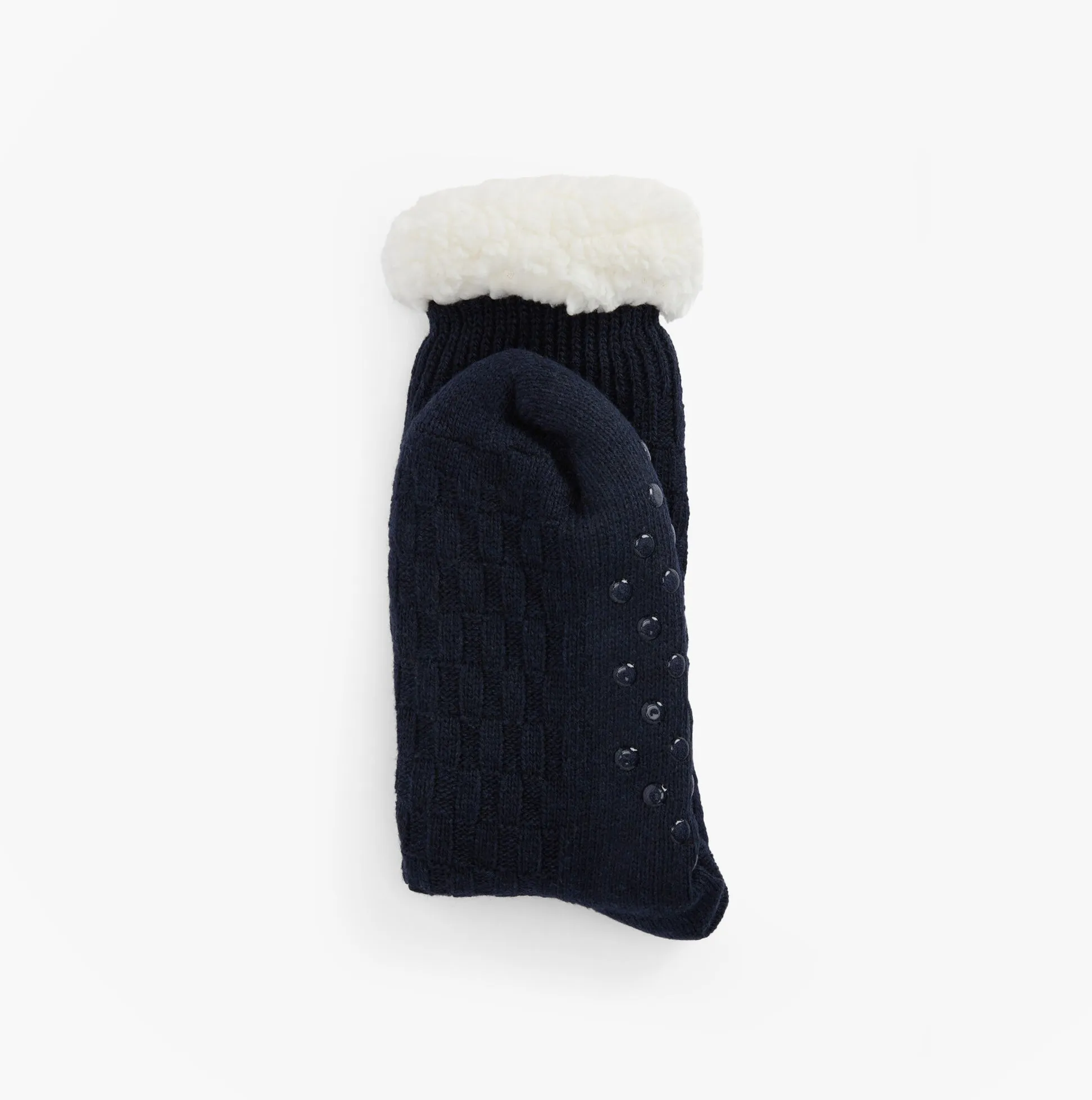 Barbour CABLE KNIT LOUNGE SOCKS Womens Socks Navy sold by Shuperb product image thumbnail 2