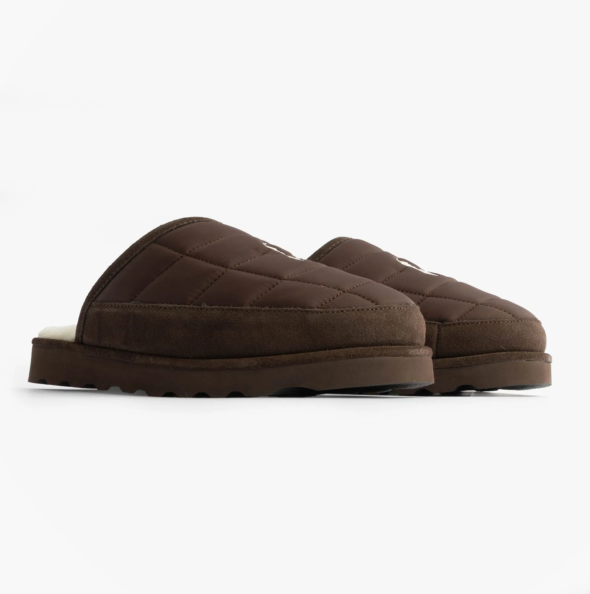 Polo Ralph Lauren READ SCFF II Mens Mule Slippers Brown/Cream sold by Shuperb product image thumbnail 4