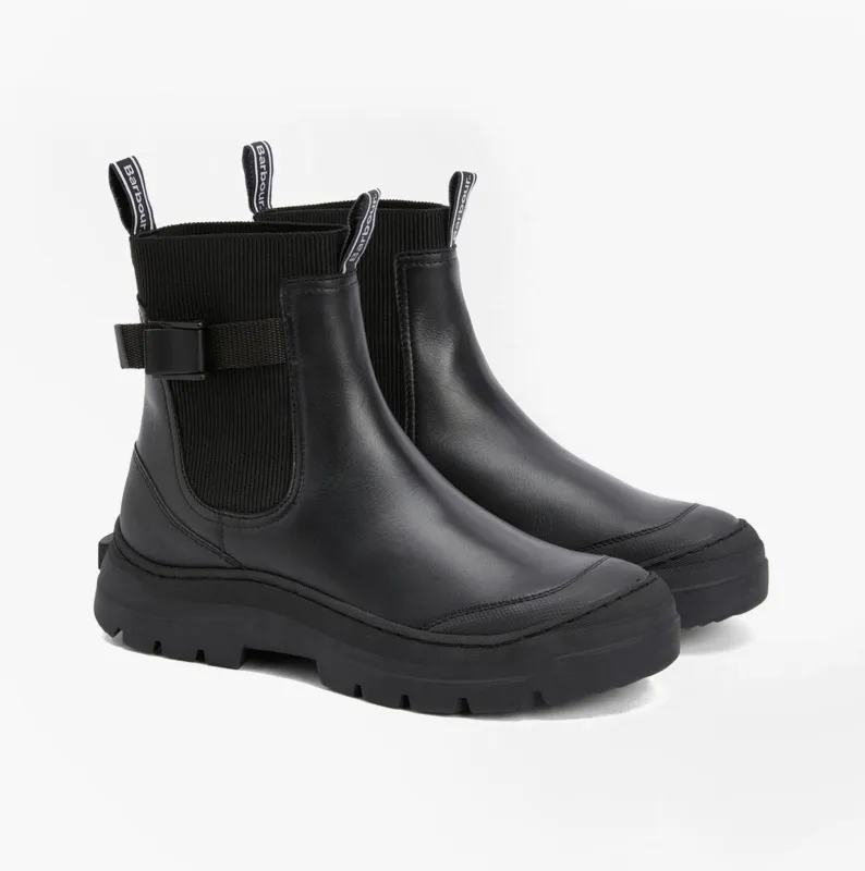 Barbour KLARA Womens Chelsea Boots Black sold by Shuperb