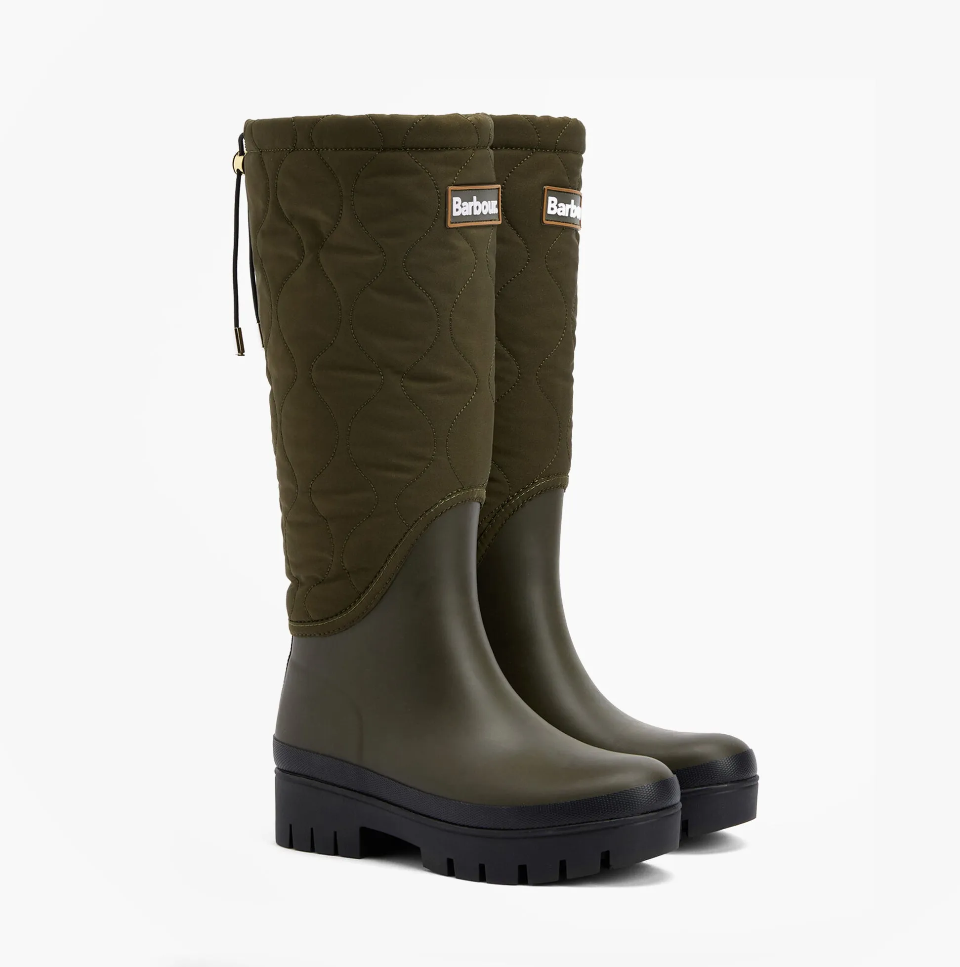 Barbour MARNIE Womens Tall Wellies Olive/Black sold by Shuperb product image thumbnail 2