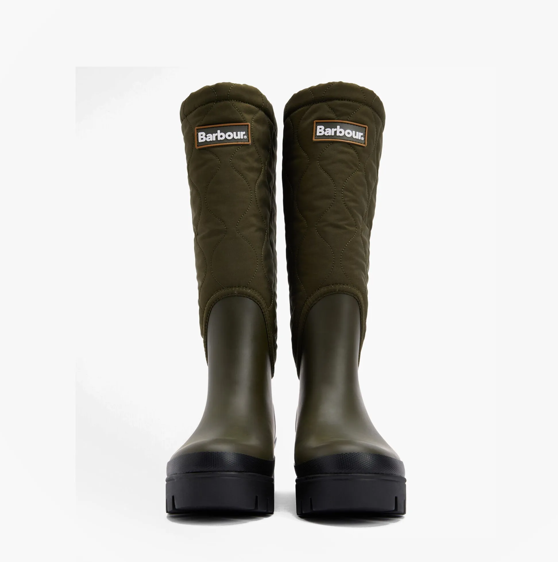 Barbour MARNIE Womens Tall Wellies Olive/Black sold by Shuperb product image thumbnail 3