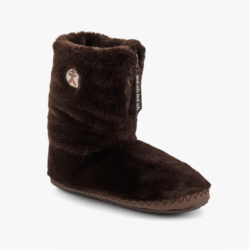 Bedroom Athletics MARILYN Womens Slipper Boots Dark Chocolate sold by Shuperb