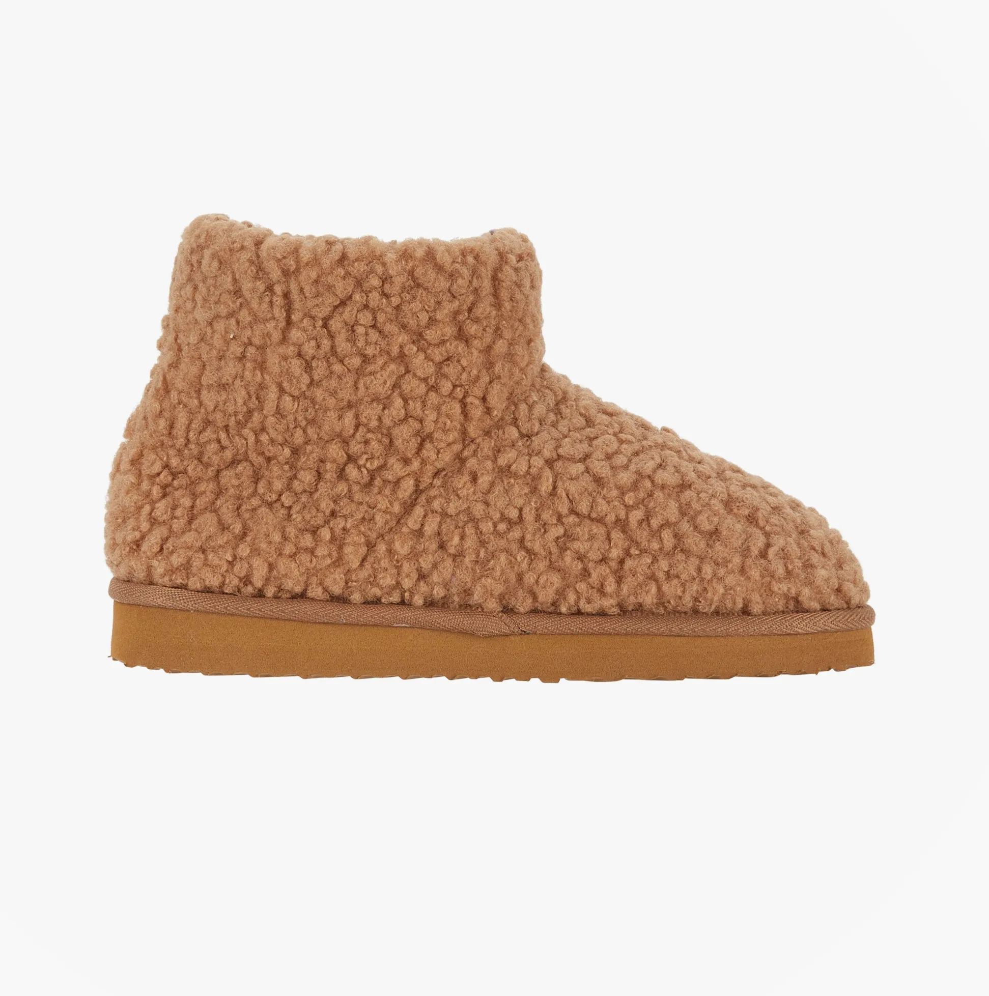 Jo & Joe TEDDY Womens Bootie Slippers Tan sold by Shuperb