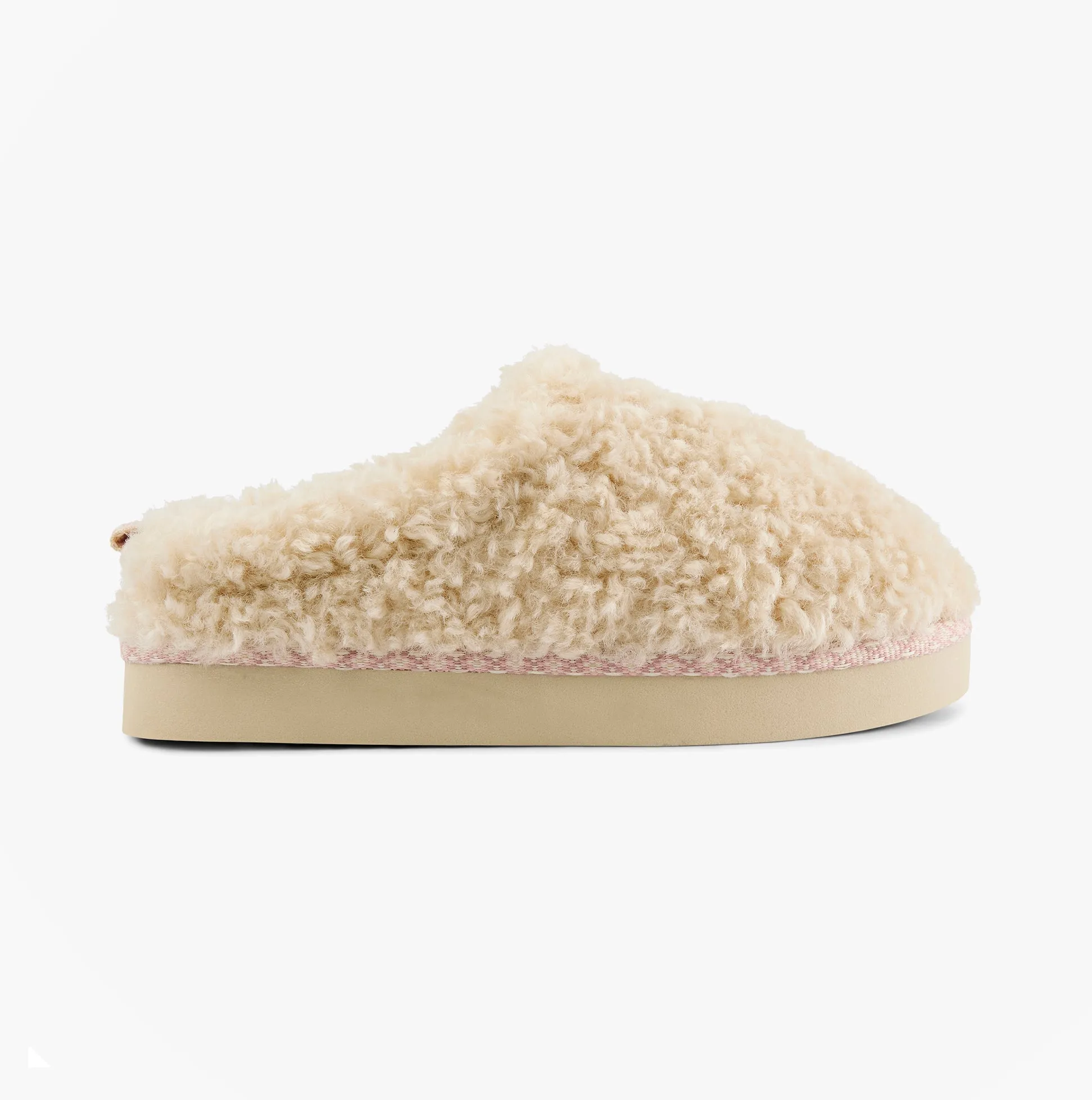 Bedroom Athletics ALICIA Womens Mule Slippers Cream sold by Shuperb