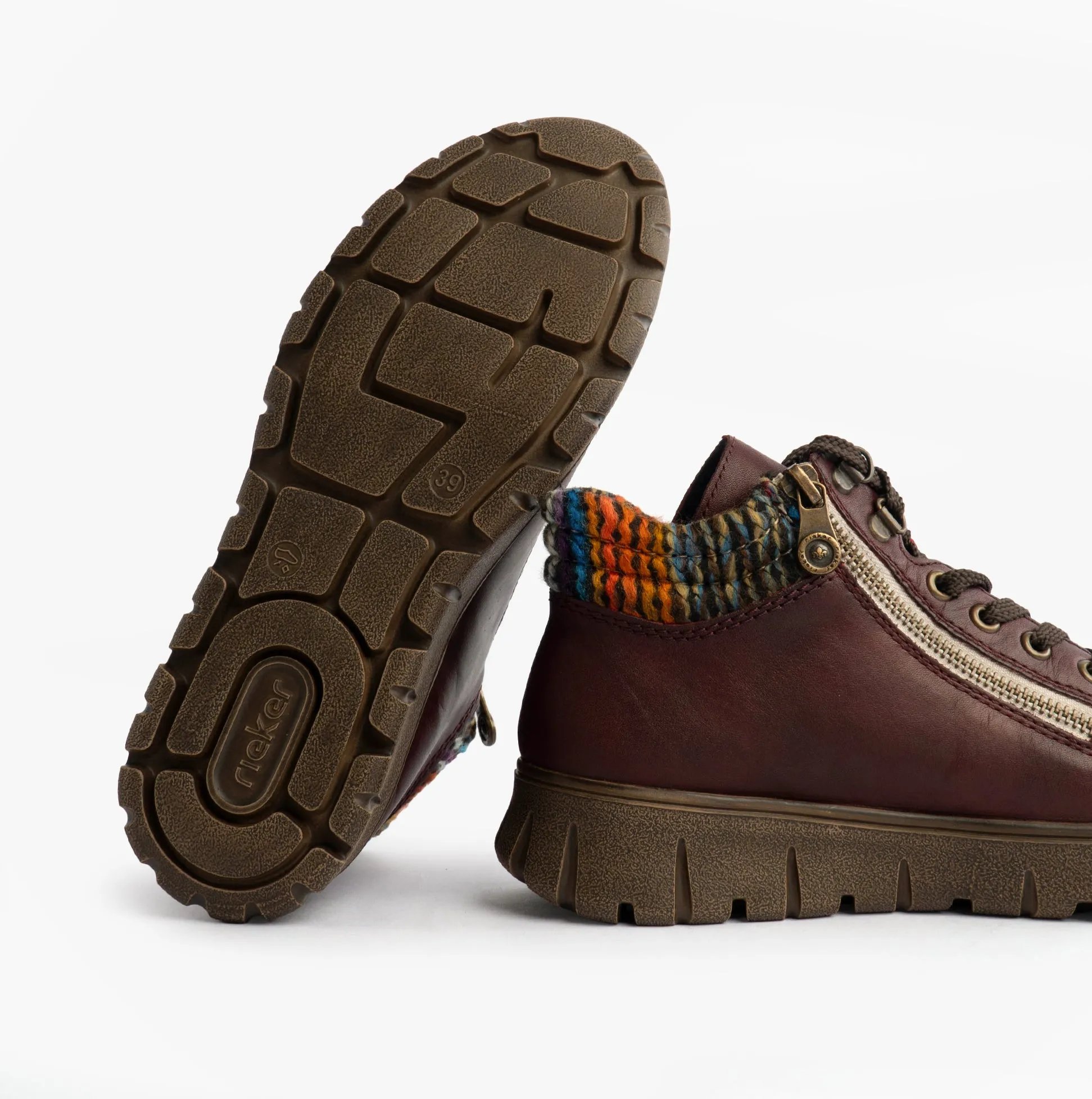 Rieker N1305-35 Womens Boots Red sold by Shuperb product image thumbnail 2