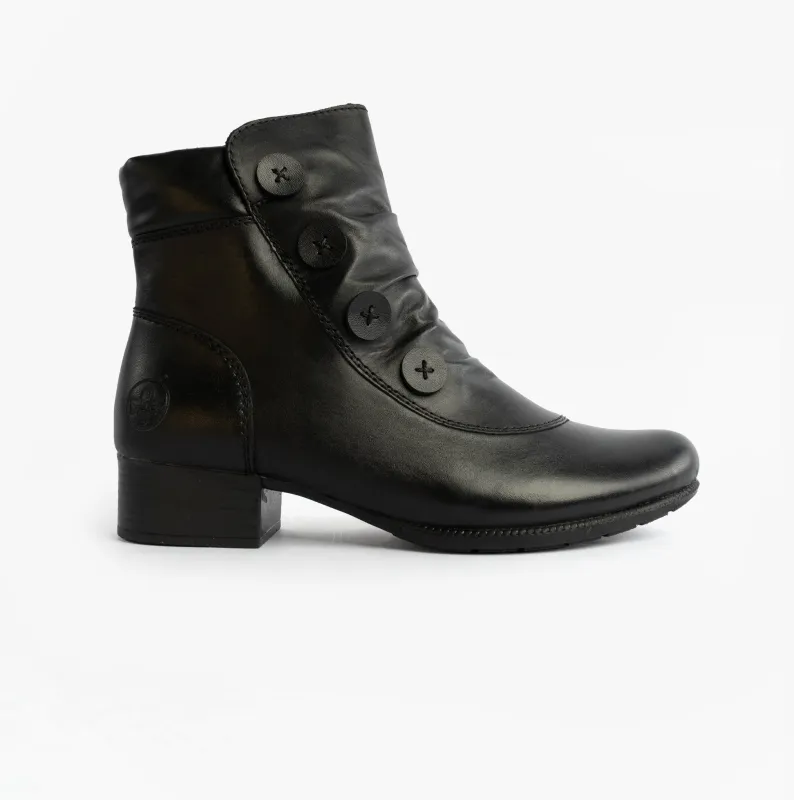 Rieker 78659-00 Womens Boots Black sold by Shuperb