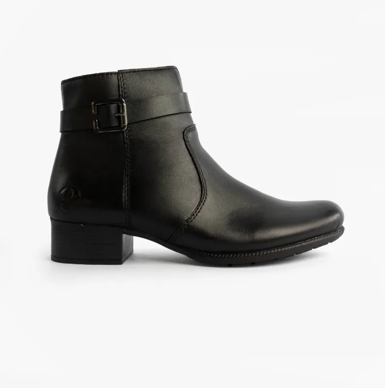 Rieker 78664-00 Womens Boots Black sold by Shuperb