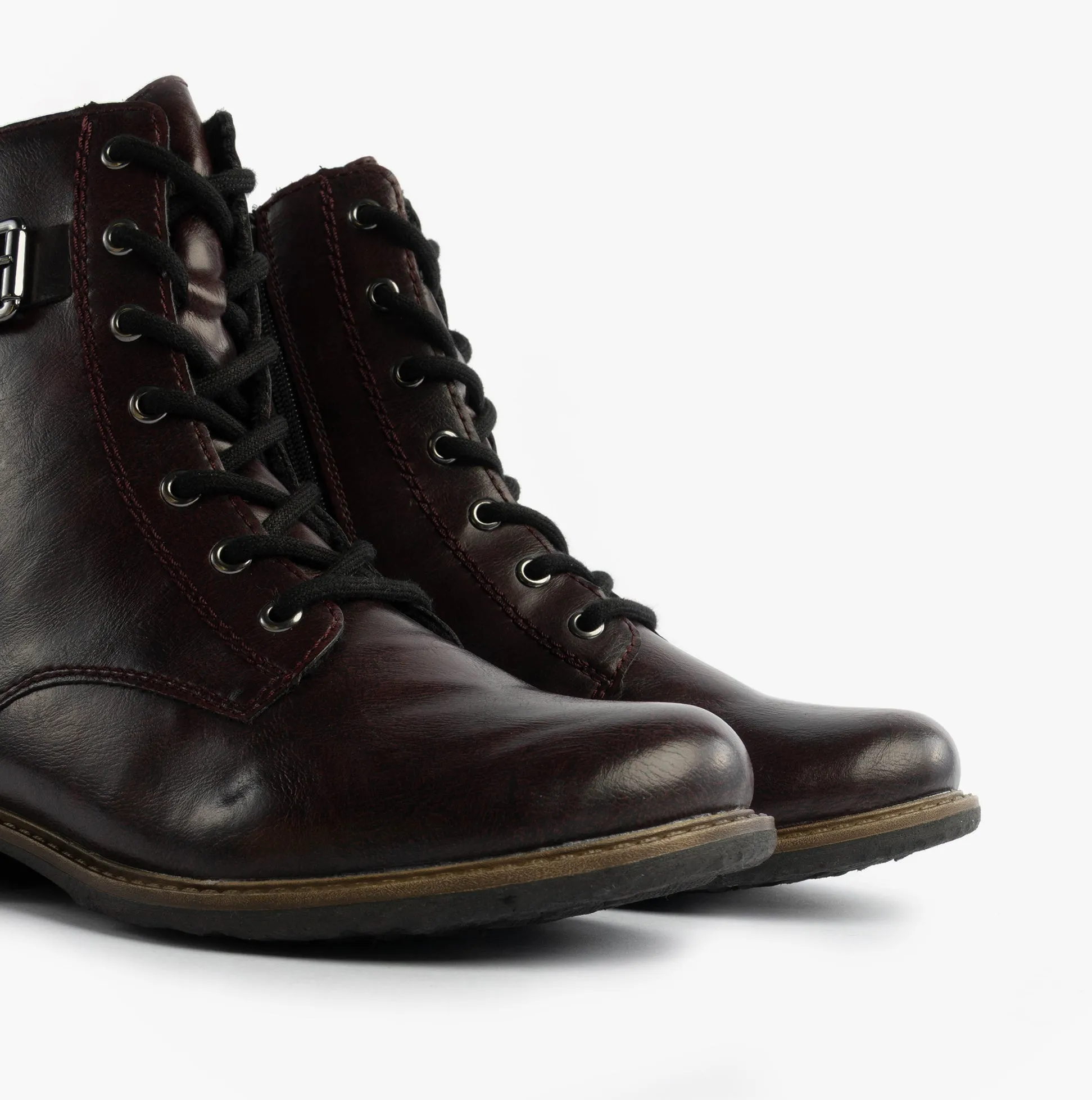 Rieker 74802-35 Womens Boots Red Combination sold by Shuperb product image thumbnail 4