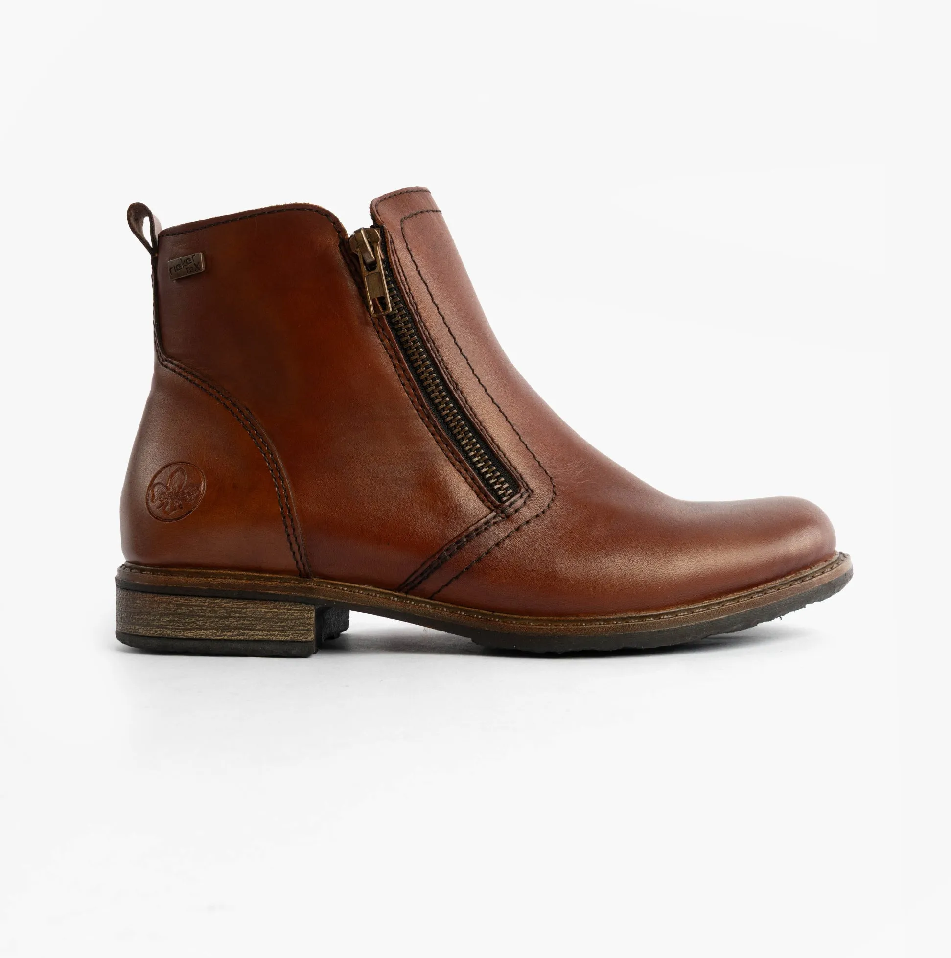 Rieker 74850-25 Womens Boots Brown sold by Shuperb