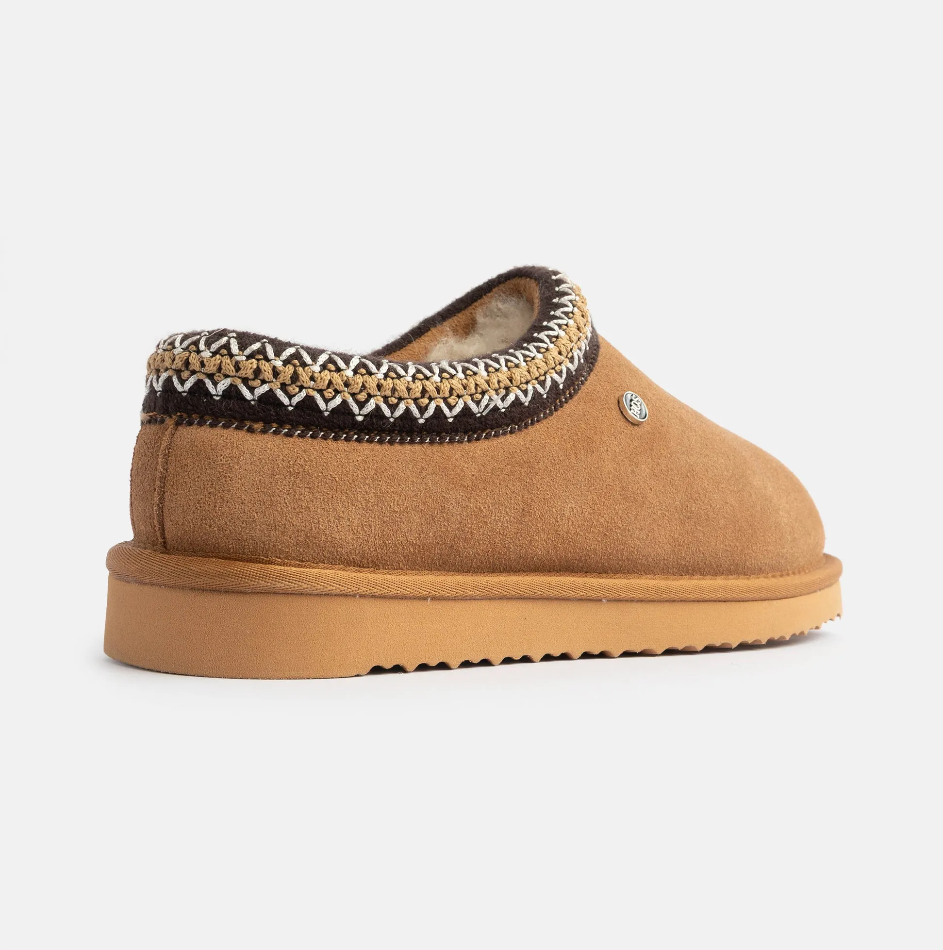 HOS Sheepskin BELLA Womens Full Slippers Chestnut sold by Shuperb product image thumbnail 4