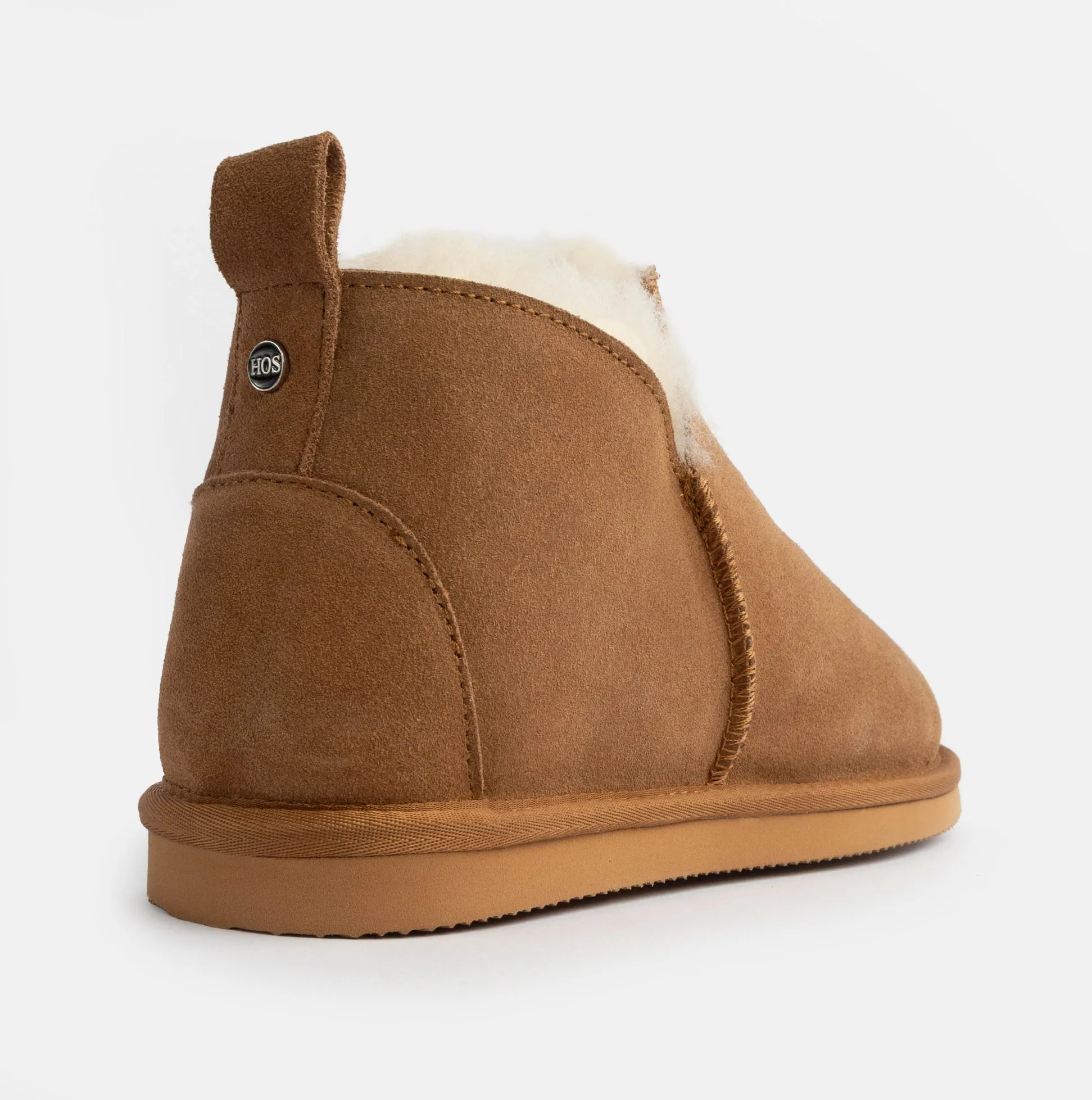 HOS Sheepskin TIA Womens Boot Slippers Chestnut sold by Shuperb product image thumbnail 4