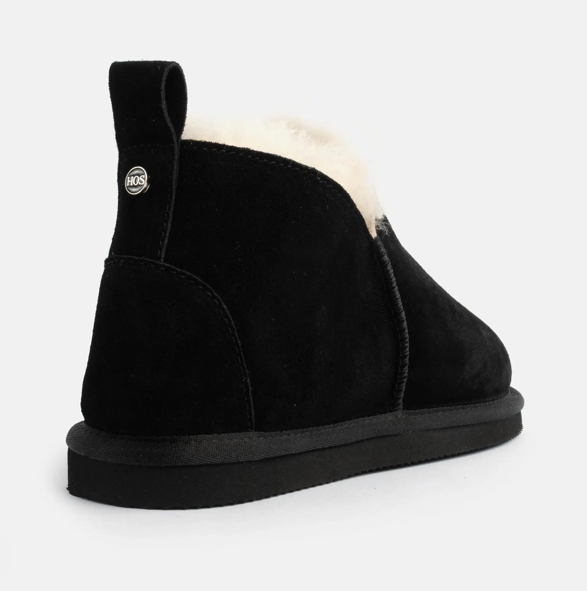 HOS Sheepskin TIA Womens Boot Slippers Black sold by Shuperb product image thumbnail 3