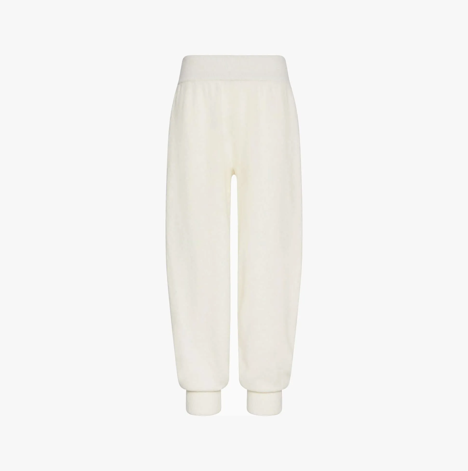 Calvin Klein PLUSH JOGGER. Womens Ivory sold by Shuperb