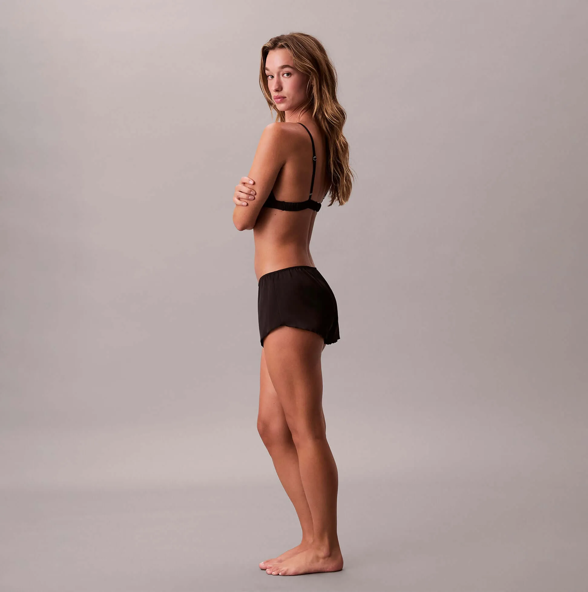 Calvin Klein TAPSHORT Womens Shorts Black sold by Shuperb product image thumbnail 3