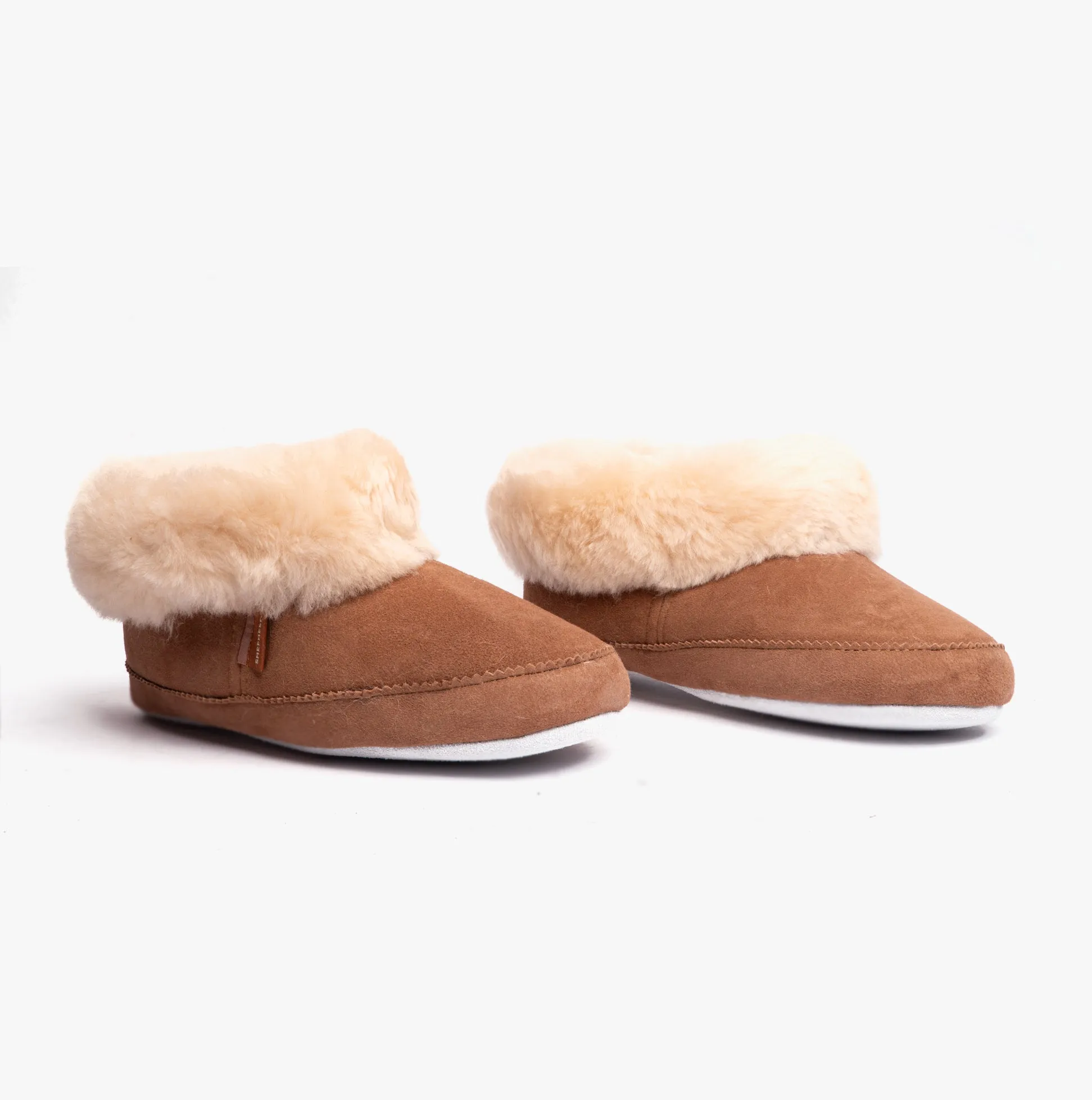 EMMY Womens Sheepskin Slipper Boots Chestnut sold by Shuperb product image thumbnail 2