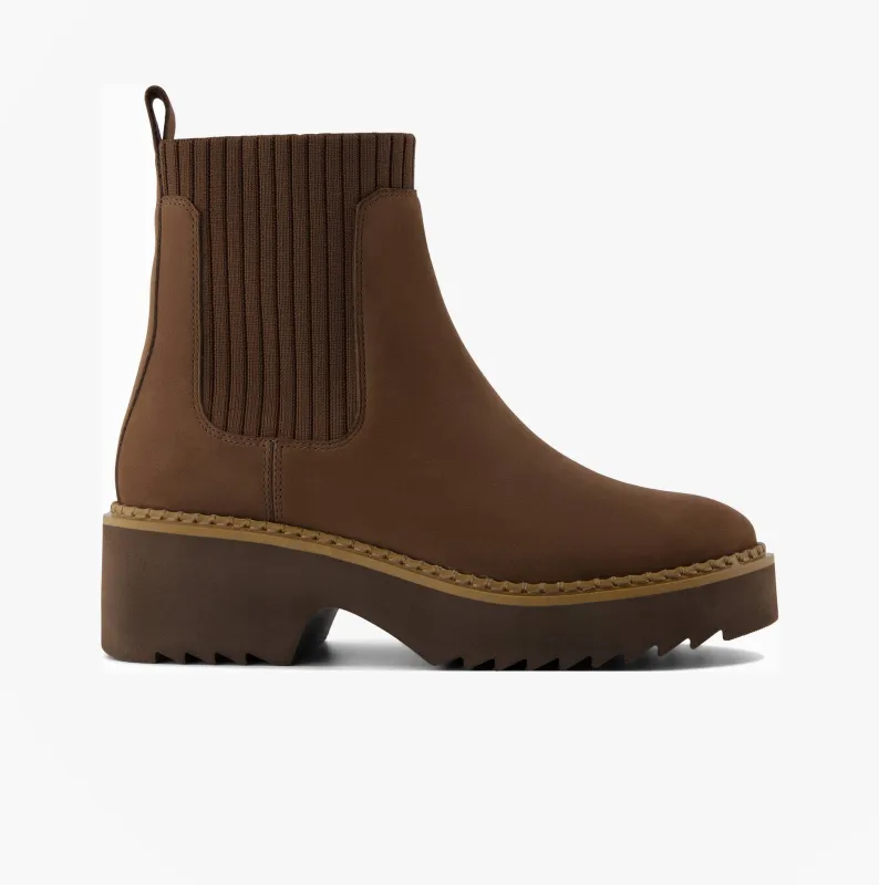 TOMS MILLIE Womens Ankle Boots Dark Brown sold by Shuperb