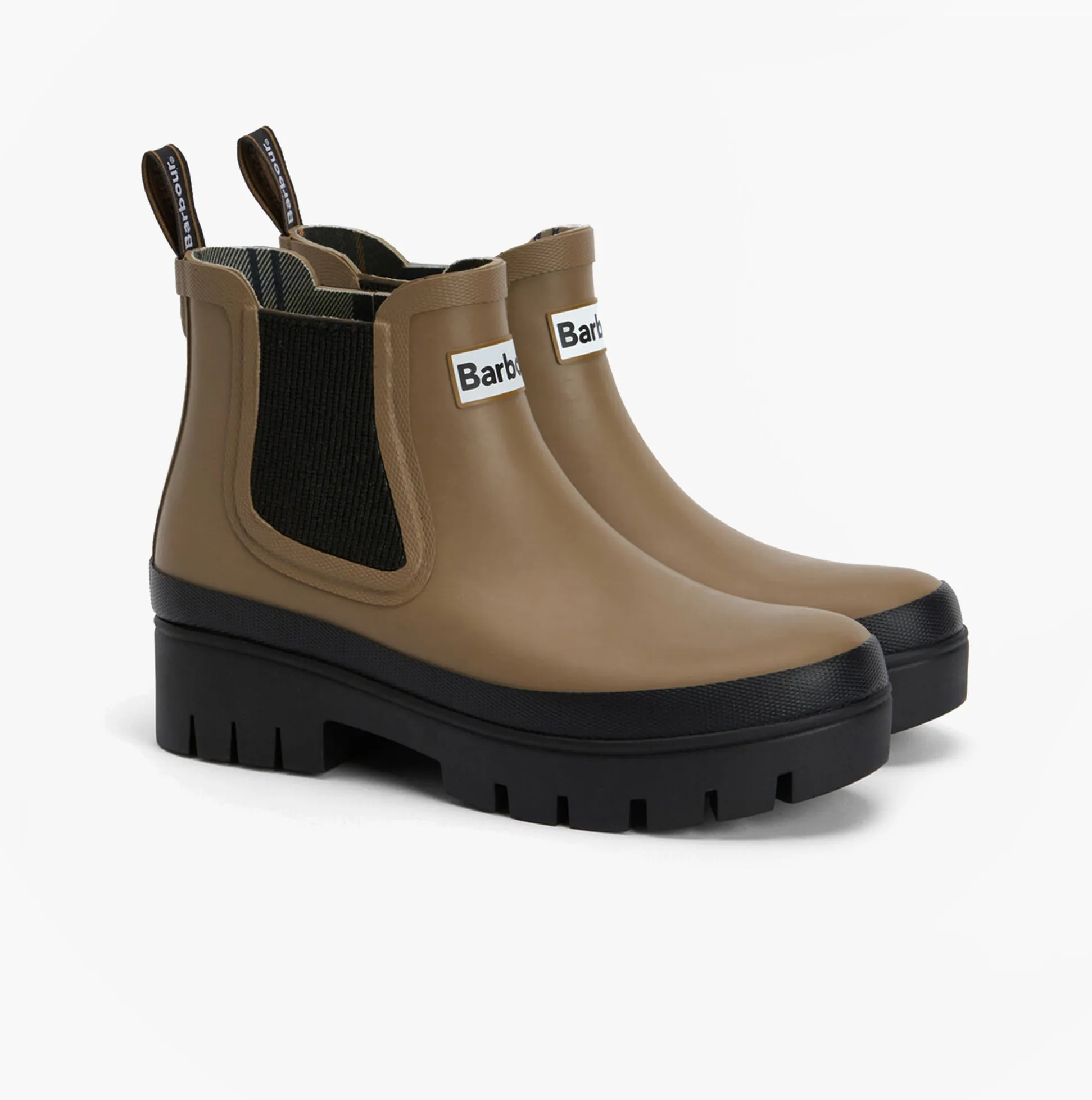 Barbour HALTON Womens Chelsea Wellies Military Brown/Black sold by Shuperb product image thumbnail 2