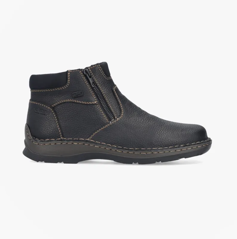 Rieker 05362-00 Mens Boots Black sold by Shuperb