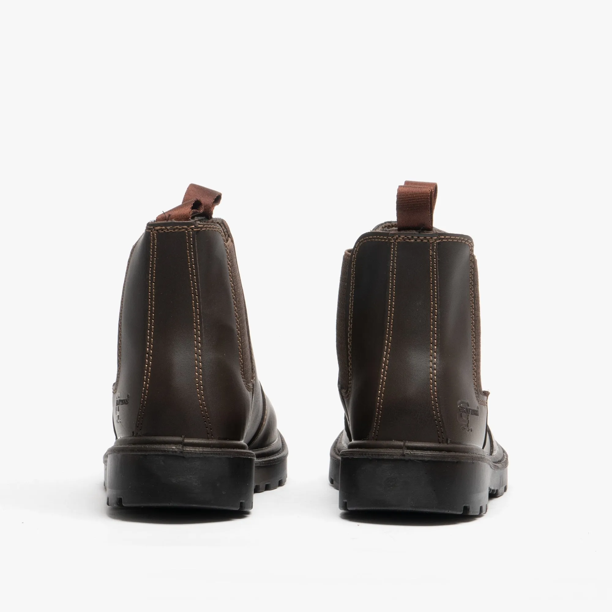 Grafters GRINDER Unisex Dealer Safety Boots Brown sold by Shuperb product image thumbnail 4