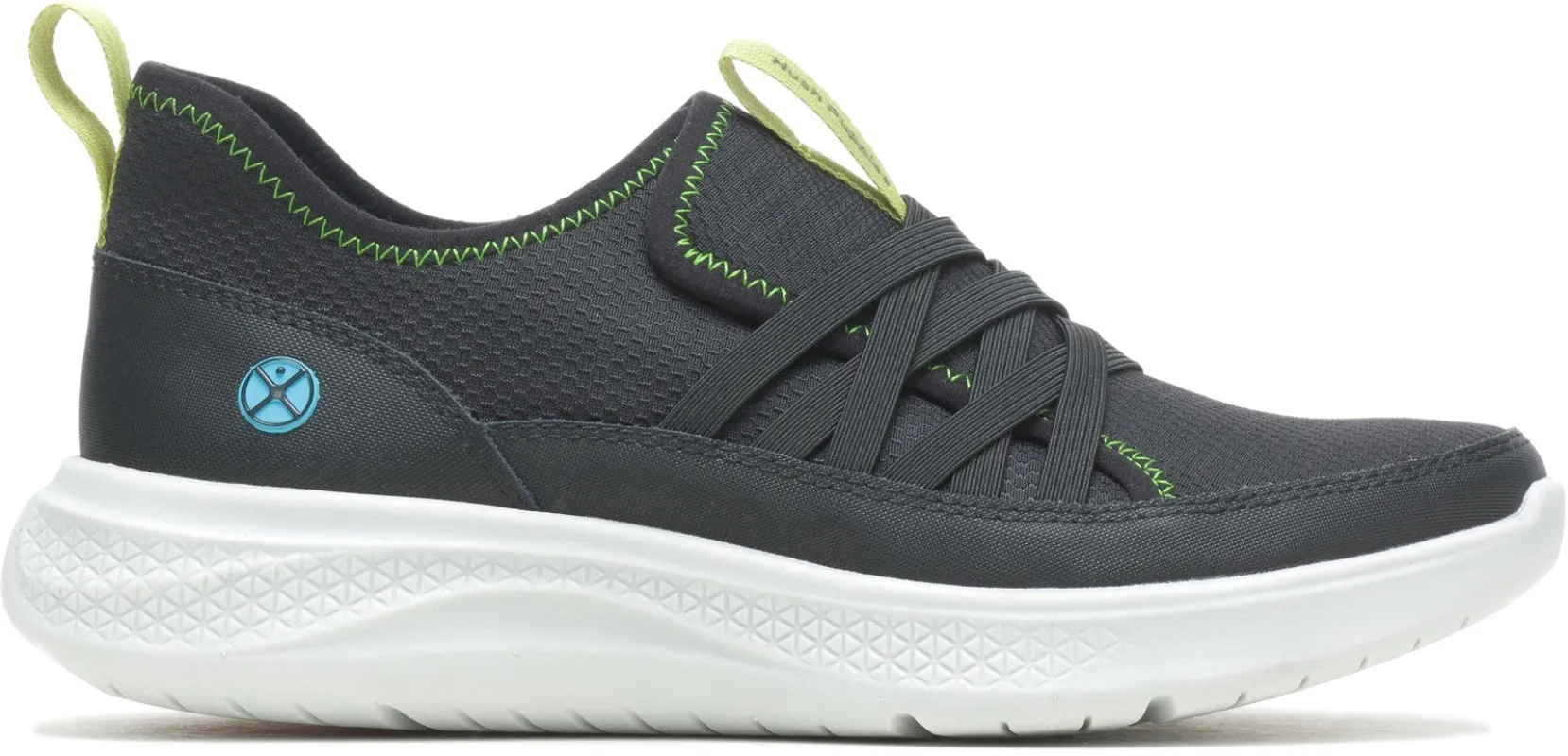 Hush Puppies ELEVATE STEP IN Ladies Trainers Black sold by Shuperb