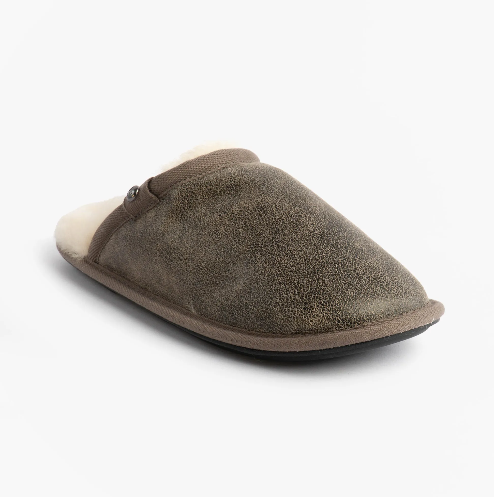 Bedroom Athletics KIEFER Mens Mules Slippers Distressed Tea sold by Shuperb product image thumbnail 4