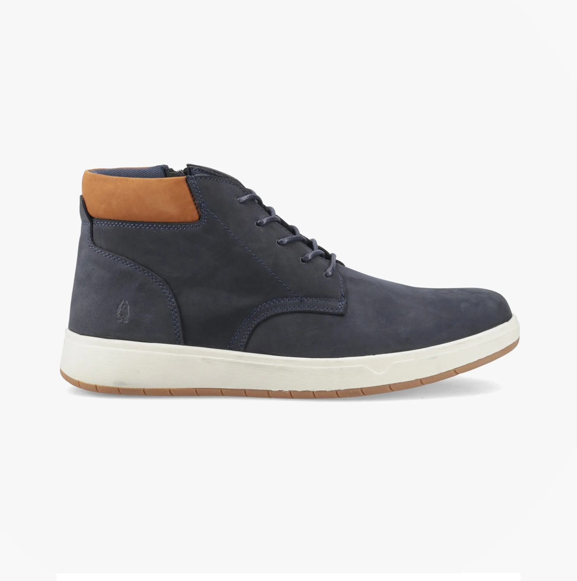 Hush Puppies BRONKO Mens Chukka Boots Navy sold by Shuperb