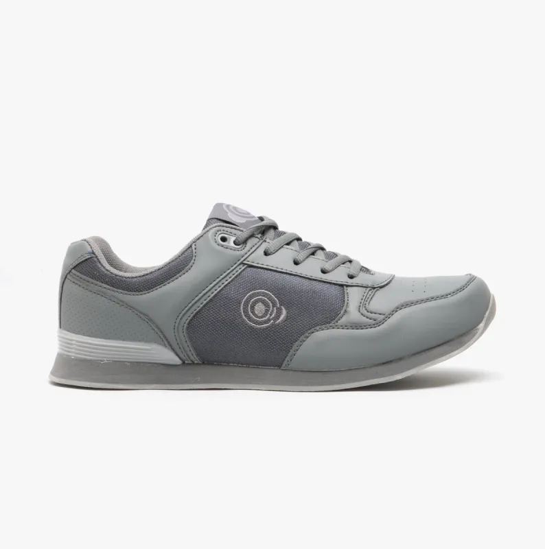 DEK JACK Mens Lace Up Trainer/Bowling Shoe Grey sold by Shuperb