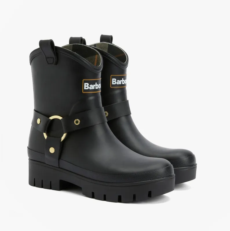 Barbour ELLEY Womens Wellies Black sold by Shuperb