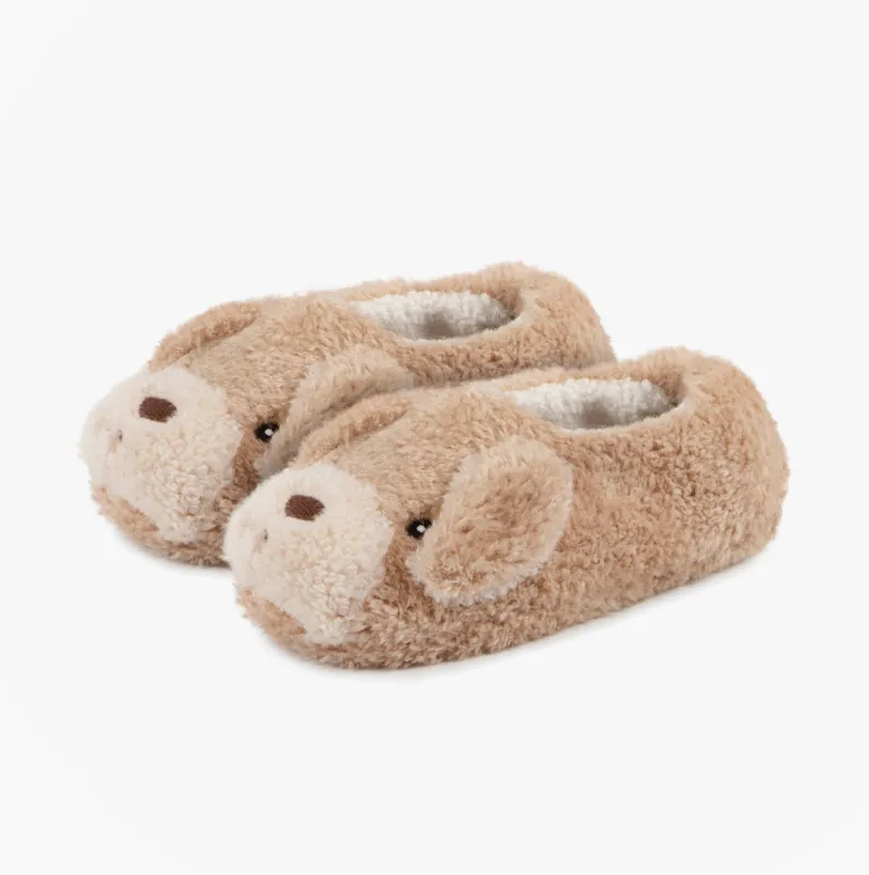 Totes Toasties NOVELTY DOG Full Back Slippers Womens Dog sold by Shuperb