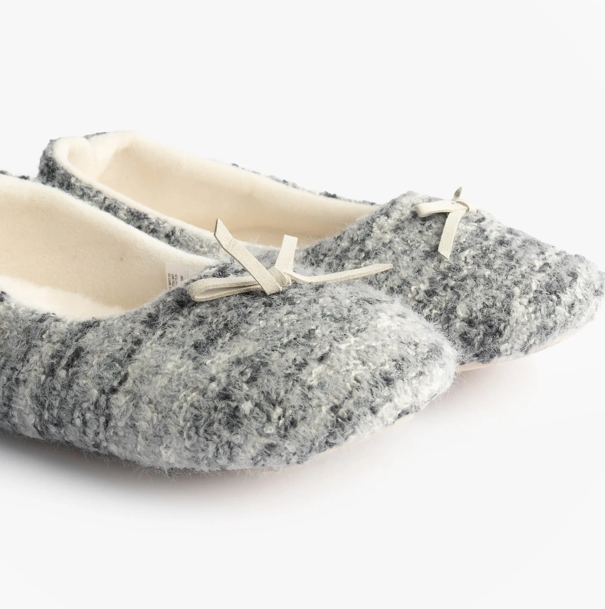 Totes Toasties KNITTED Ballet Slippers Womens Blue sold by Shuperb product image thumbnail 3