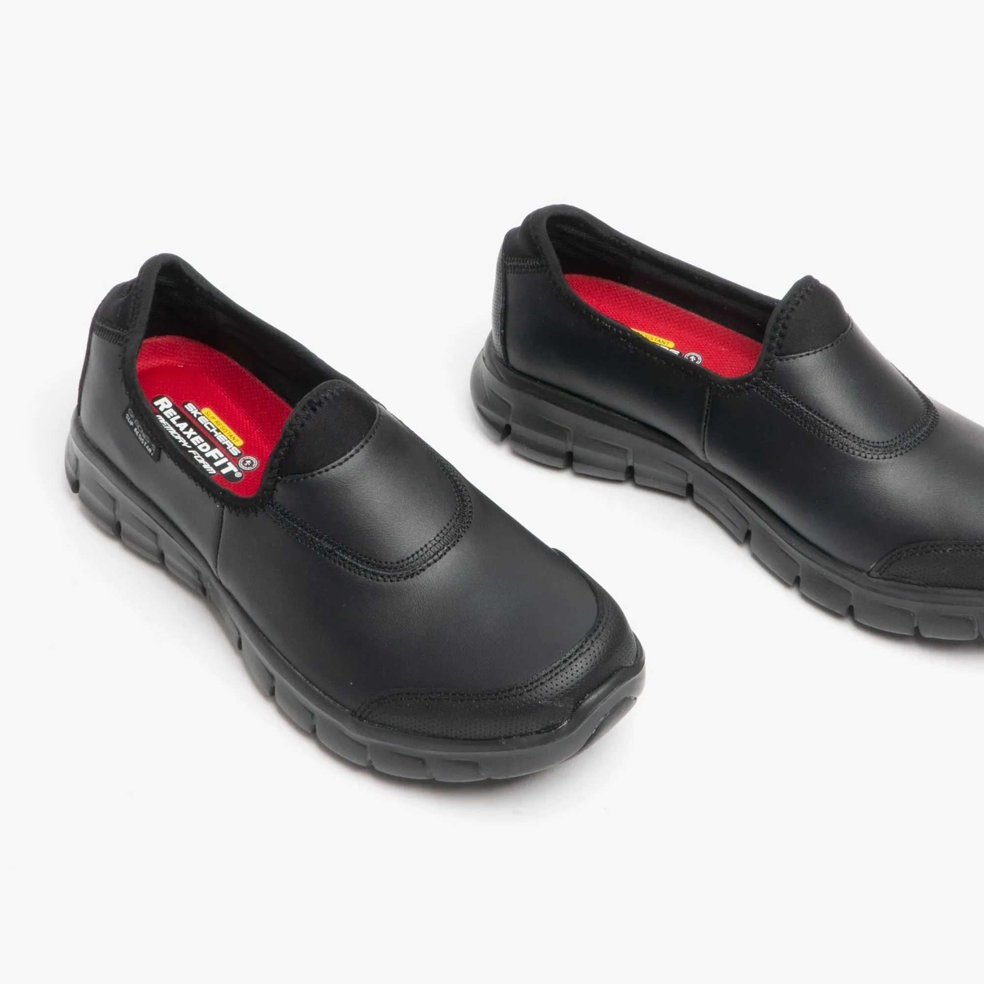 Skechers Work 76536EC SURE TRACK SR Womens Occupational Shoes Black sold by Shuperb product image thumbnail 2