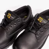 Grafters CONTRACTOR Unisex Leather Safety Shoes Black sold by Shuperb