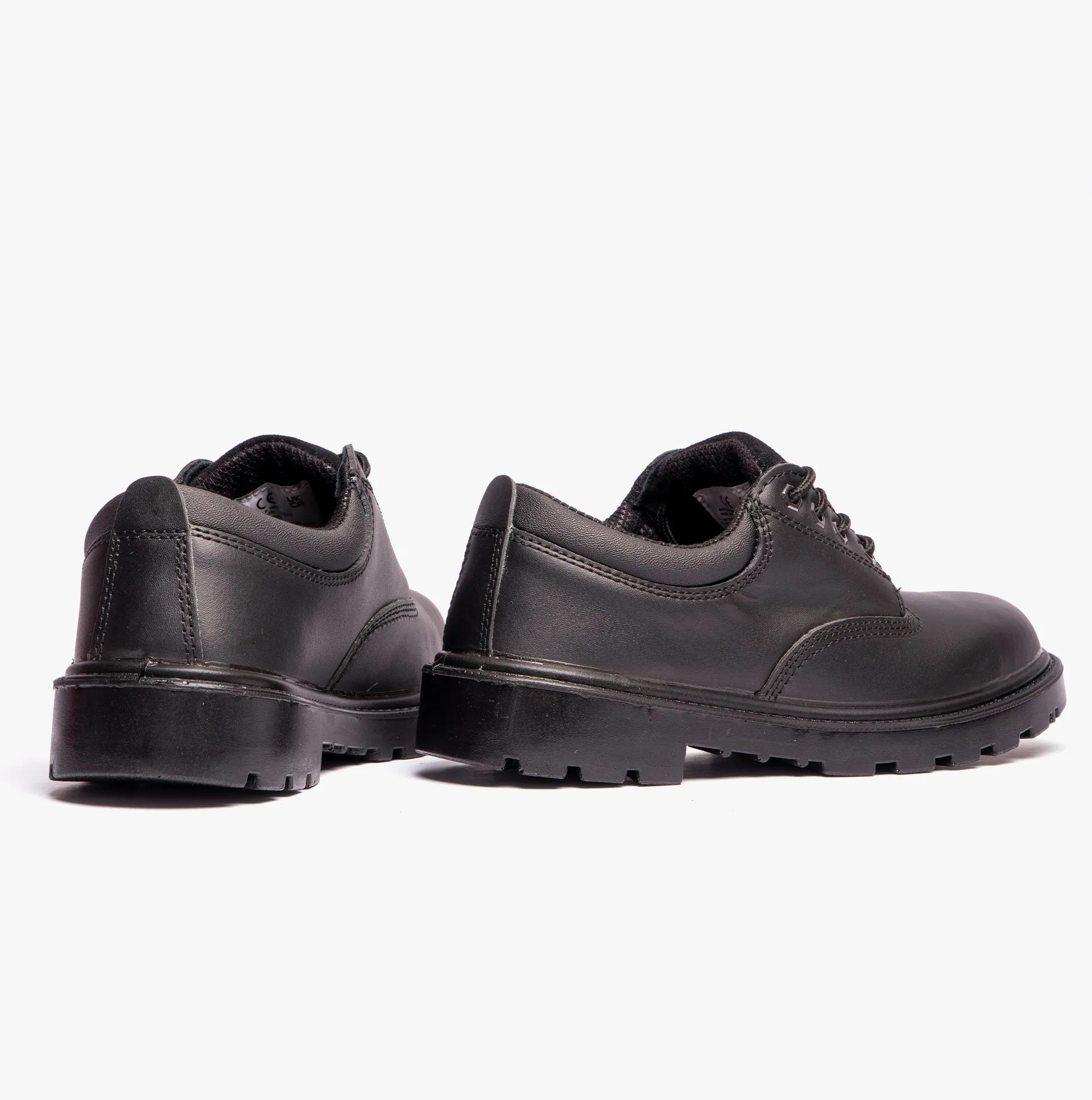 Grafters CONTRACTOR Unisex Leather Safety Shoes Black sold by Shuperb product image thumbnail 3