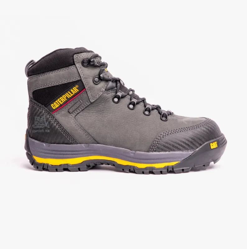 CAT MUNISING Mens Safety Boots Grey sold by Shuperb
