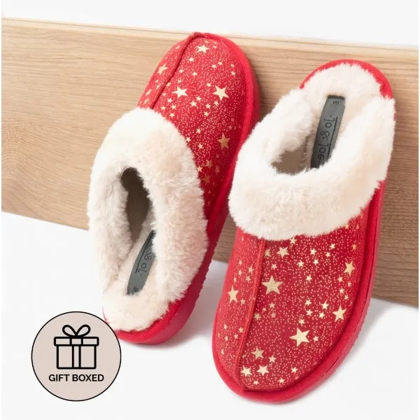 TIGGI Ladies Mule Slippers Red sold by Shuperb product image thumbnail 2
