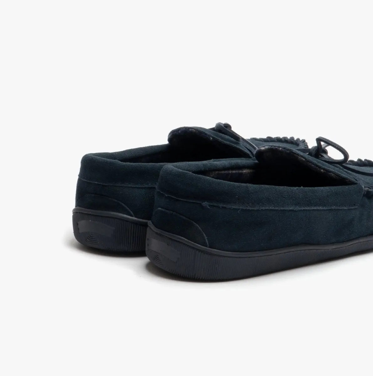 Sleepers ADIE Mens Moccasin Slippers Navy Blue sold by Shuperb product image thumbnail 3