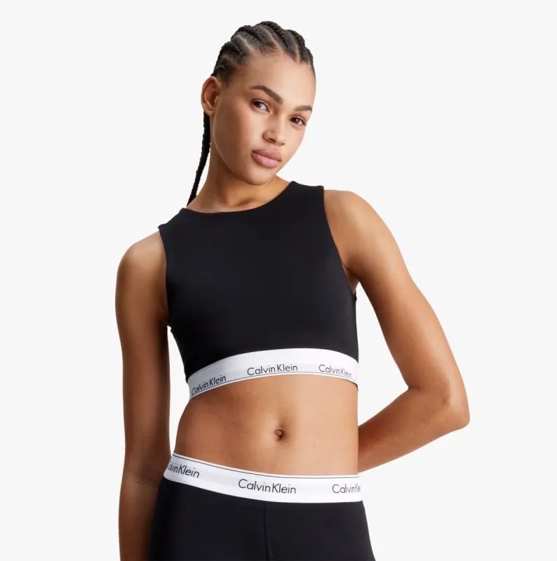 Calvin Klein OPEN BACK Unlined Bralette Womens Black sold by Shuperb