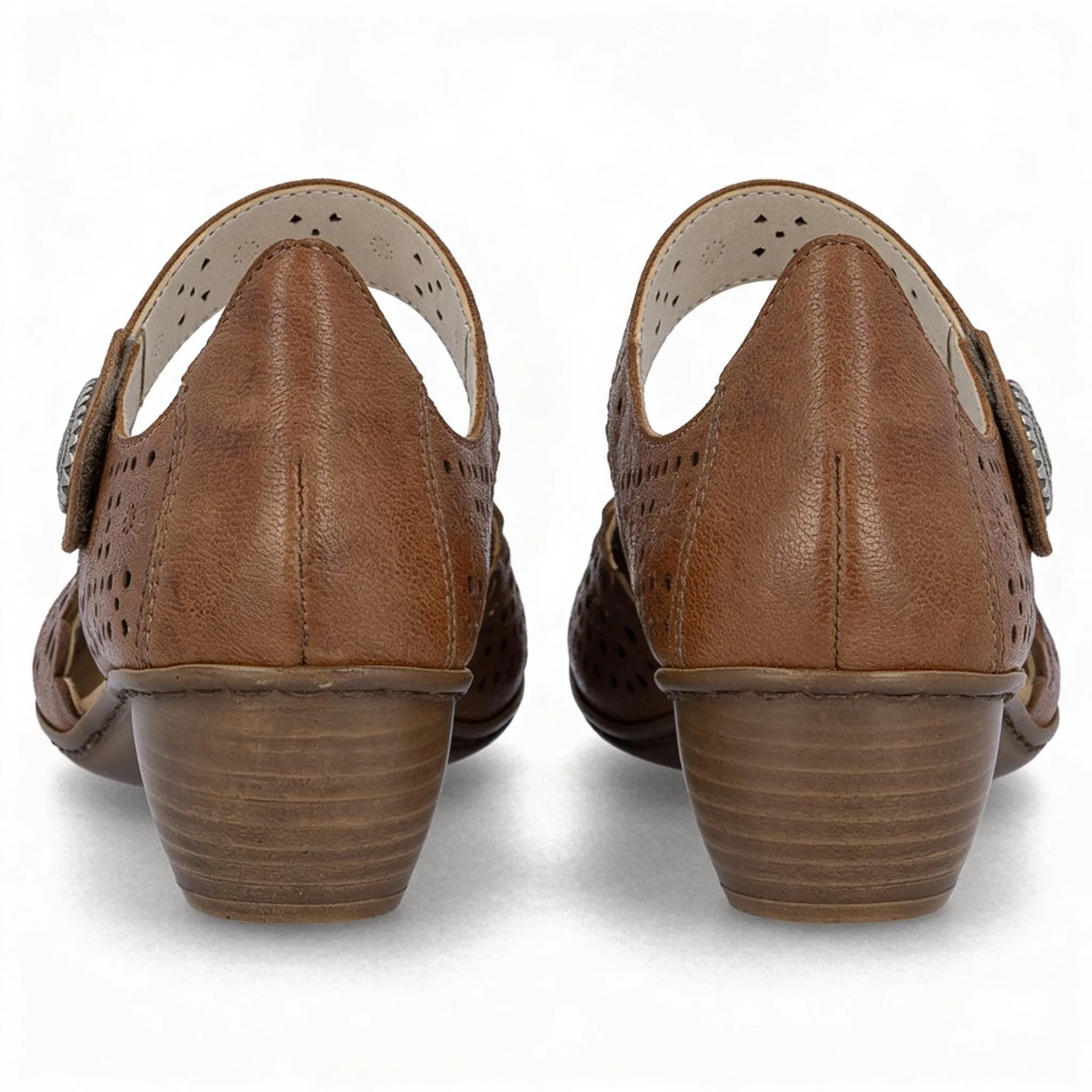 Rieker MIRJAM 43753-22 Womens Ankle Strap Sandals Tan sold by Shuperb product image thumbnail 5