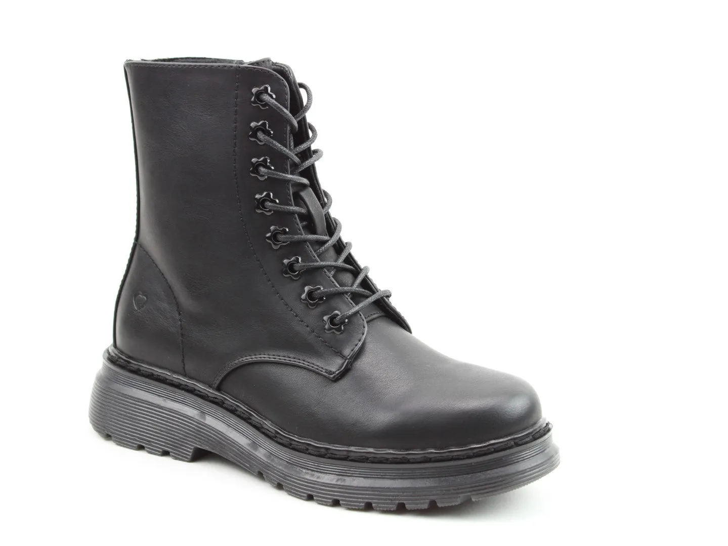 Heavenly Feet EVA Womens Lace Up Boots Black sold by Shuperb