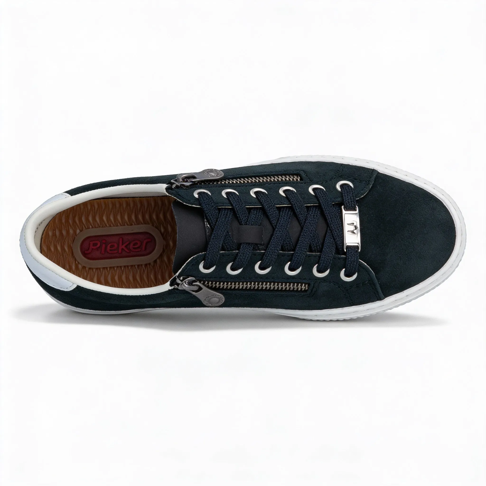 Rieker ENYA Womens Court Trainers Blue sold by Shuperb product image thumbnail 4