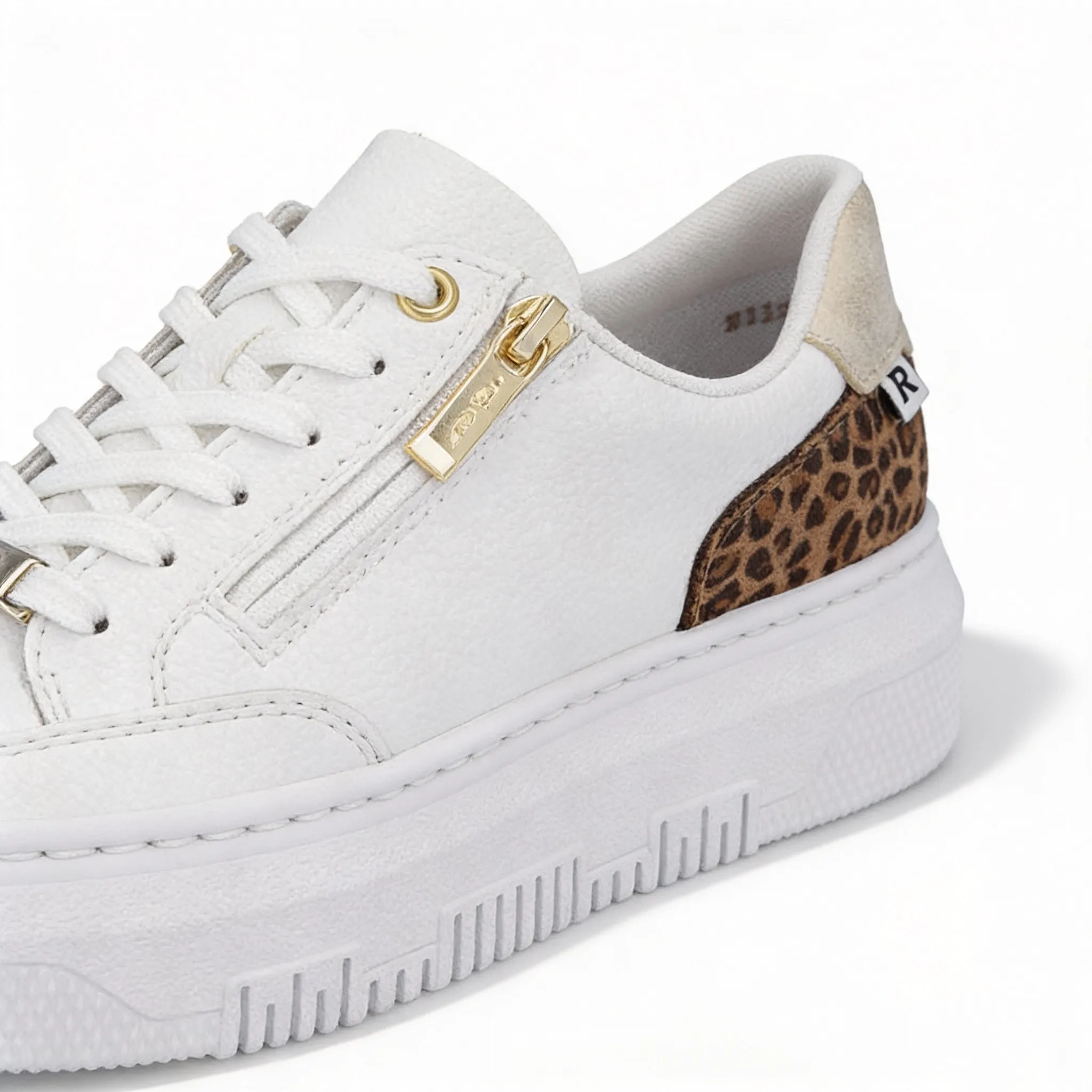 Rieker ENYA Womens Court Trainers White Multi sold by Shuperb product image thumbnail 3