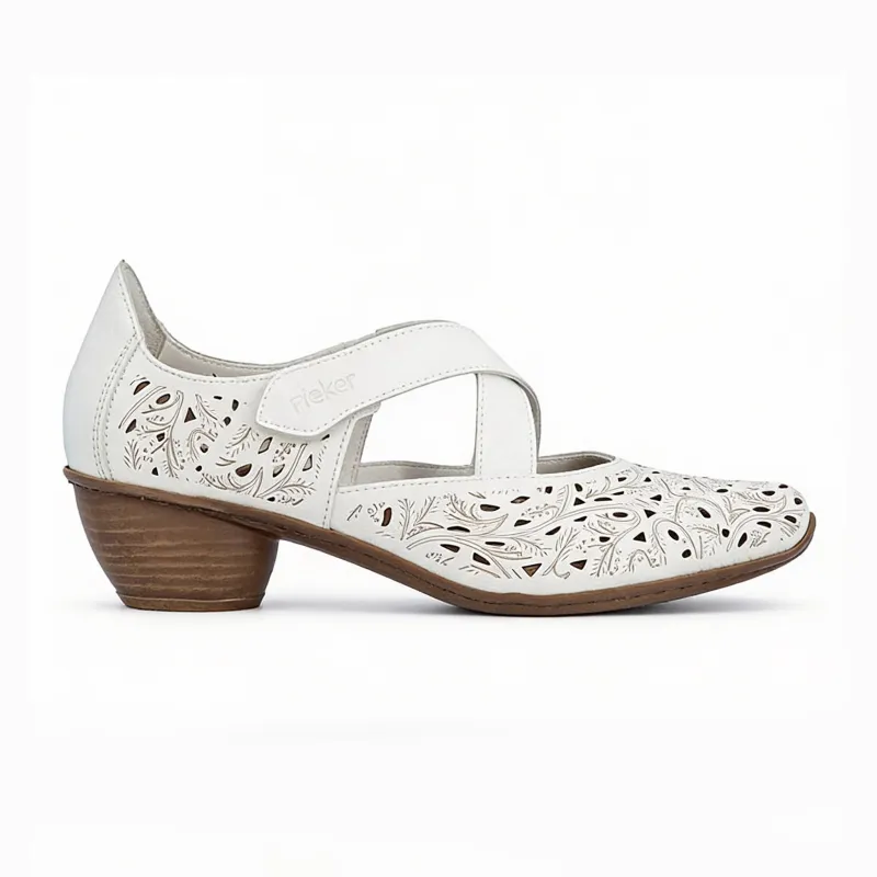 Rieker MIRJAM Womens Casual White sold by Shuperb